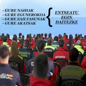Apropox, Iurgi Etxebarria, Herri Zaintza Poliziak bere jokamoldeak entseatzen. . (5)